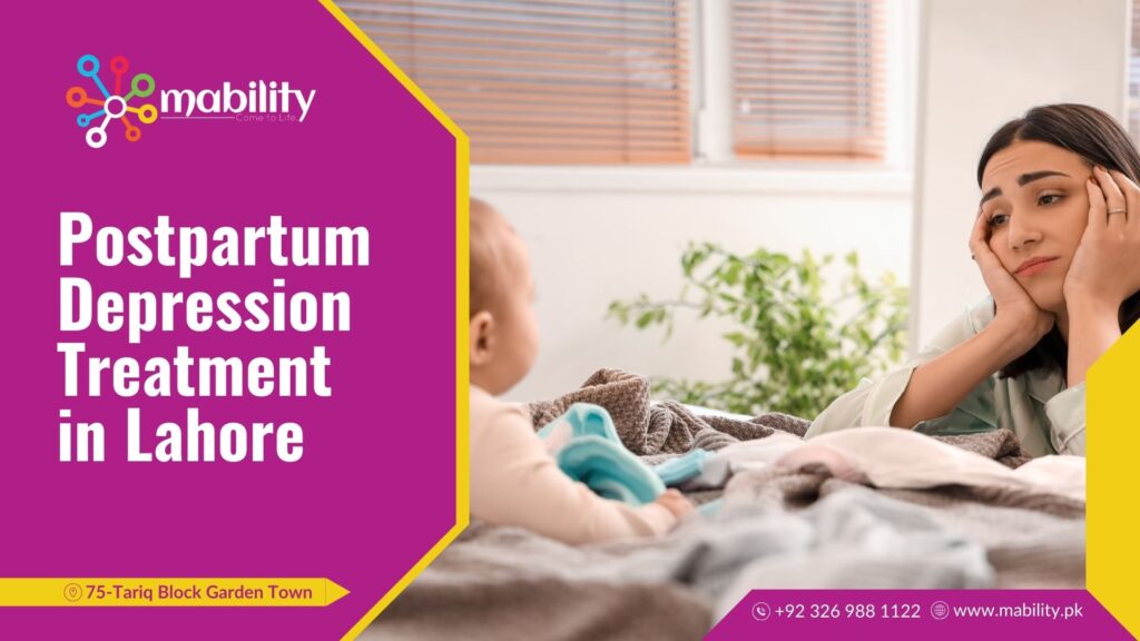 postpartum depression treatment in lahore
